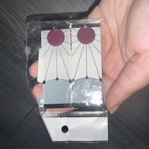Demon Slayer Tanjiro earrings